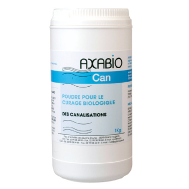 AXABIO CAN 1 kg – Poudre biologique pour le curage et l’entretien des canalisations